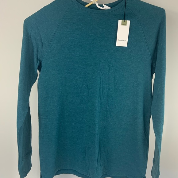 Brand New Large Tall Men’s Blue Long Sleeve Shirt - Picture 2 of 7